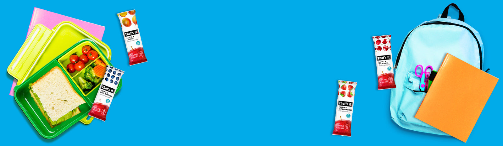 That's it. Bars and school items