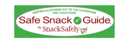 Safe Snack Guide, by SnackSafely - Keeping Allergens out of the Classroom and your Home